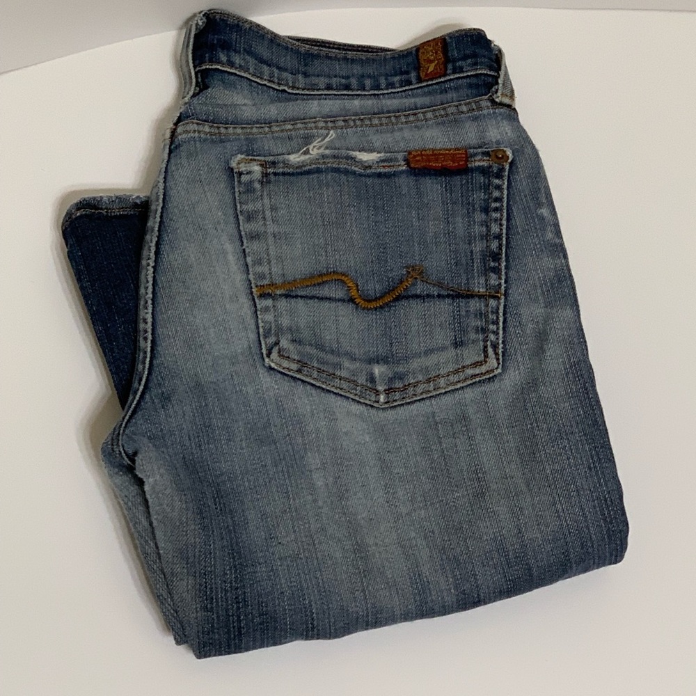 Super cute 7 For All Mankind Flare Denim Size 27